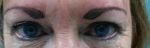 permanent eyebrows after